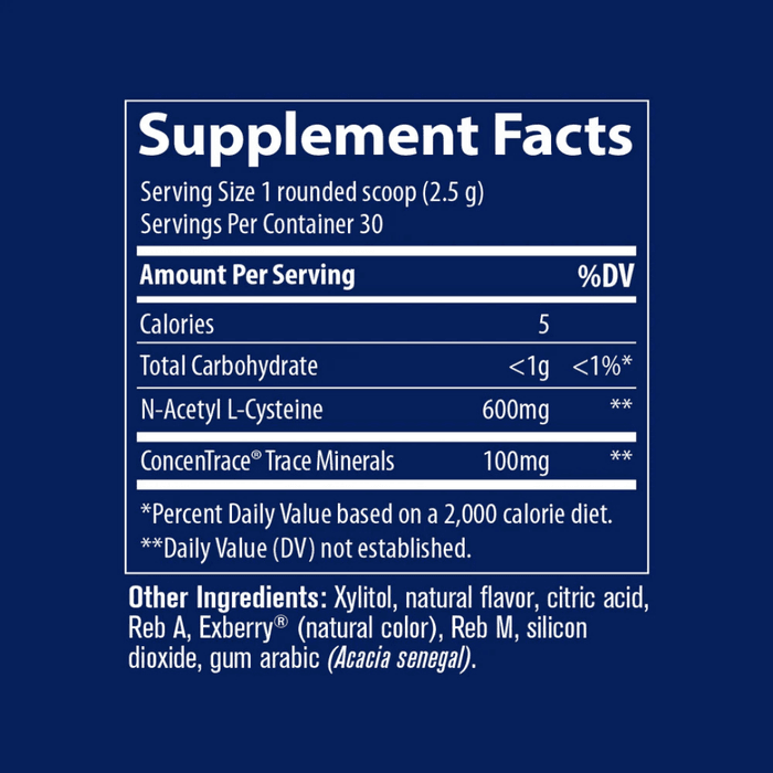 Trace Minerals NAC Pulver