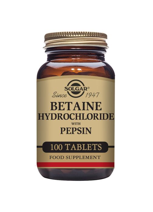 Solgar Betaine HCl med Pepsin