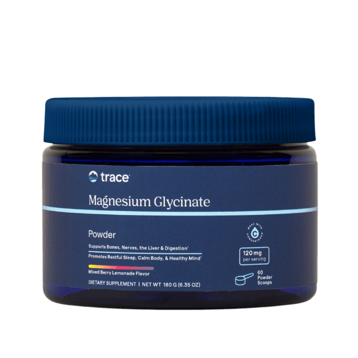 Trace Minerals Magnesium Glycinate Pulver