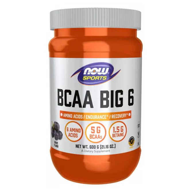 Hovedbilde NOW BCAA Big 6 Aminosyrer