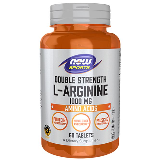 Hovedbilde NOW L-Arginin 1000 mg Tabletter