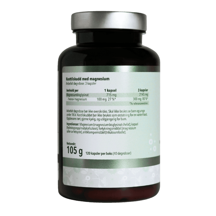 Optimal Nordic Nutrition Magnesium Glysinat