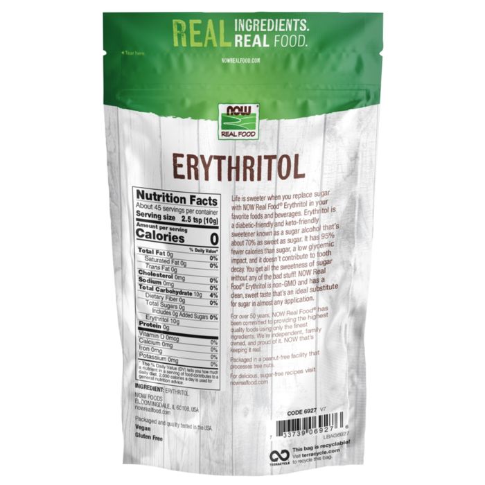 NOW Erythritol