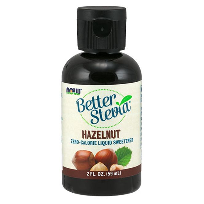 Hovedbilde NOW Stevia Hasselnøtt
