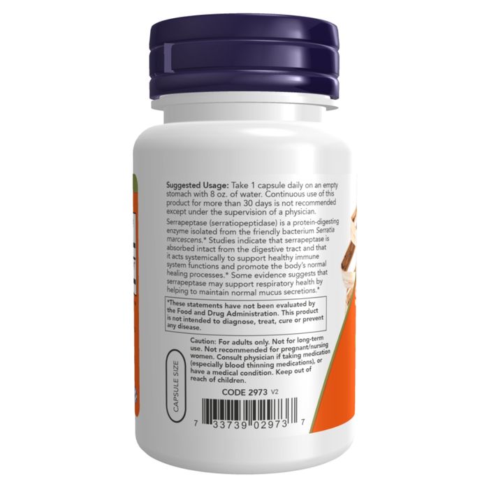 NOW Serrapeptase