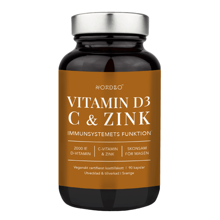 NORDBO Vitamin D3, C & Zinc