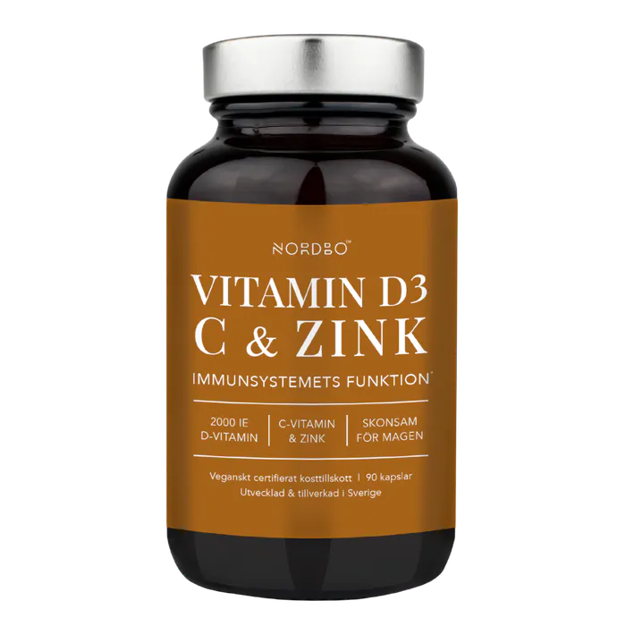 NORDBO Vitamin D3, C & Zinc