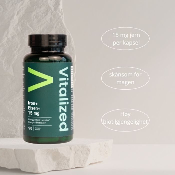 Vitalized Iron+ 15 mg