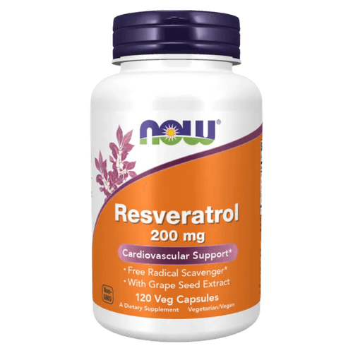Resveratrol for antioksidant- og cellehelse. Et mye brukt kosttilskudd innen longevity med fokus på å støtte kroppens naturlige biologiske prosesser.