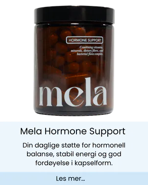 Glasskrukke med multivitamin for kvinner fra Mela