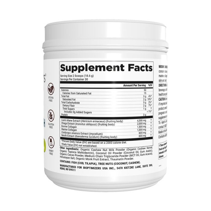 BIOptimizers Mushroom Breakthrough Chocolicious