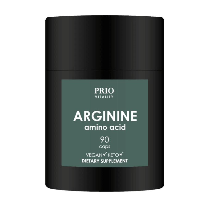 Hovedbilde Prio Vitality Arginine Kapsler