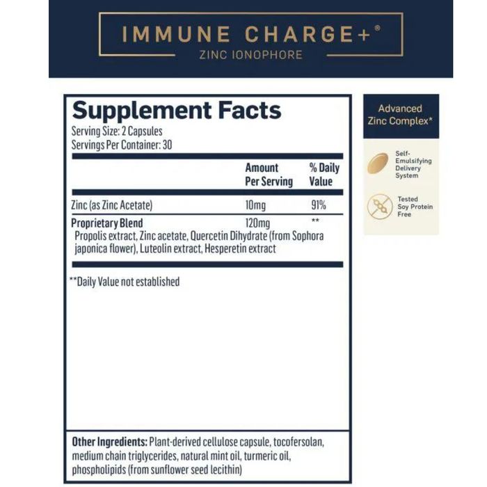 Quicksilver Immune Charge+® Zinc Ionophore