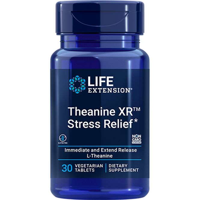 Hovedbilde Life Extension Theanine XR Stressavlastning