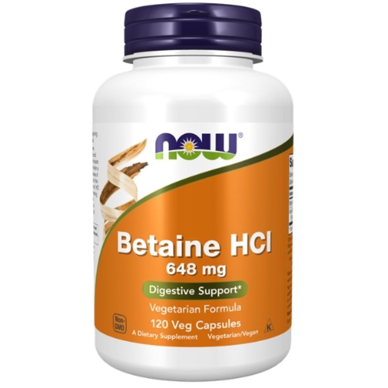 NOW Betaine HCl