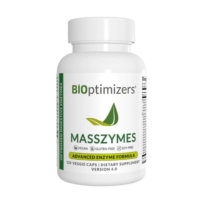 Hovedbilde BiOptimizers MassZymes enzymer 120 kapsler
