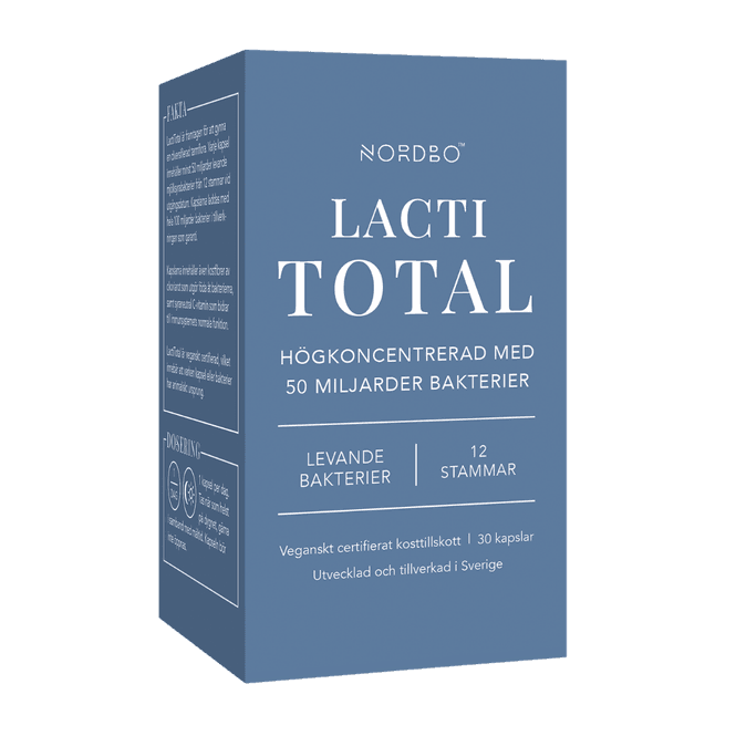Hovedbilde NORDBO LactiTotal 30 kapsler