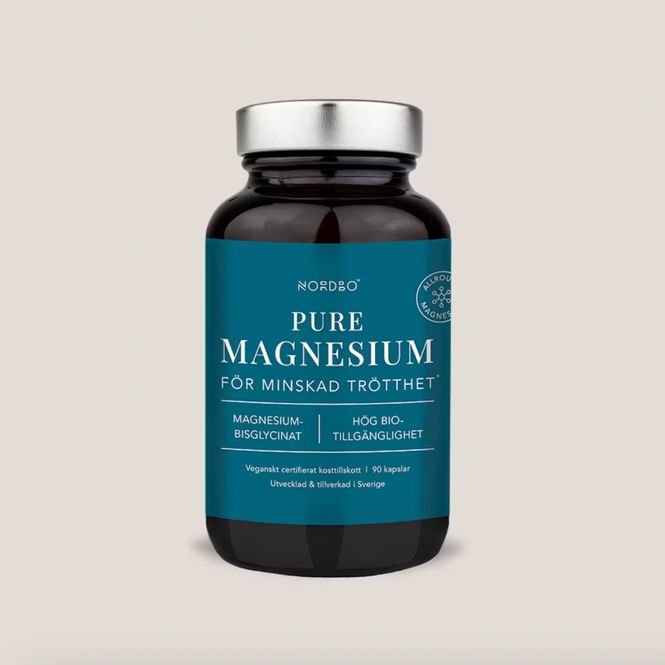 Hovedbilde NORDBO Pure Magnesium 180 kapsler